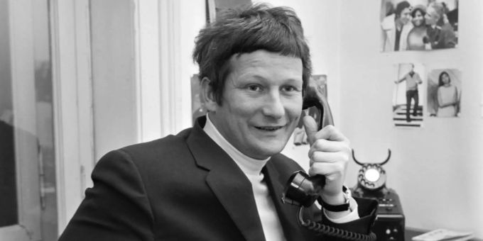 Franz Rueb in der Zürcher Redaktion des «Vorwärts».