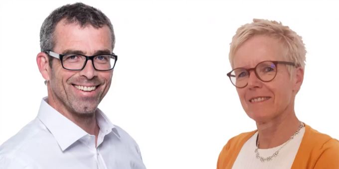 Heidi Seibert und Christian Stricker. Gemeinde