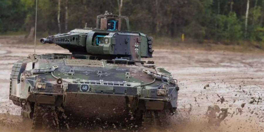 Beim Schützenpanzer Puma wurden Fortschritte erzielt. Foto: Philipp Schulze/dpa