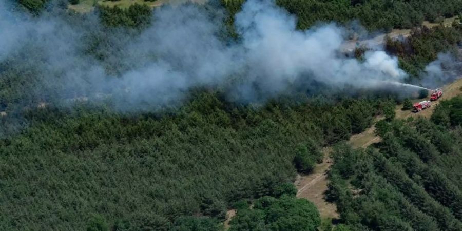 Brandenburg Jüterbog Waldbrand