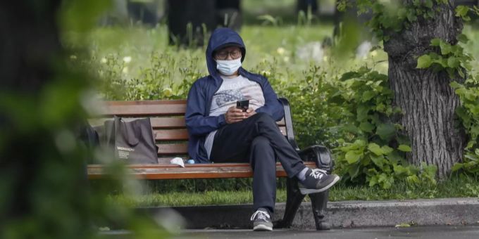 In Moskau breitet sich das Coronavirus rasant aus. Coronavirus