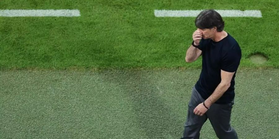 Für Alarmstimmung sieht Joachim Löw nach dem Fehlstart gegen Frankreich keinen Anlass. Foto: Christian Charisius/dpa