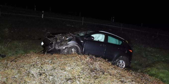 Unfall in Bivio.
