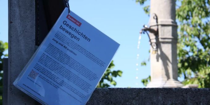 Geschichten bewegen. Baden