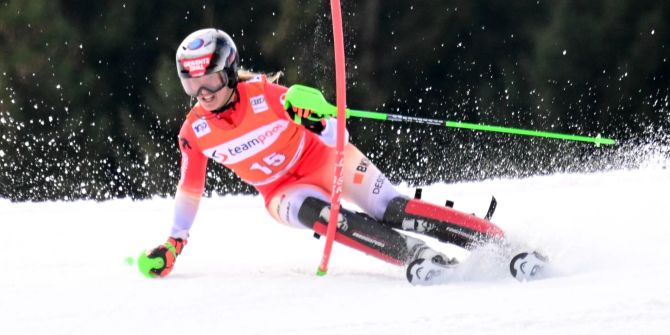 Camille Rast Slalom Saalbach