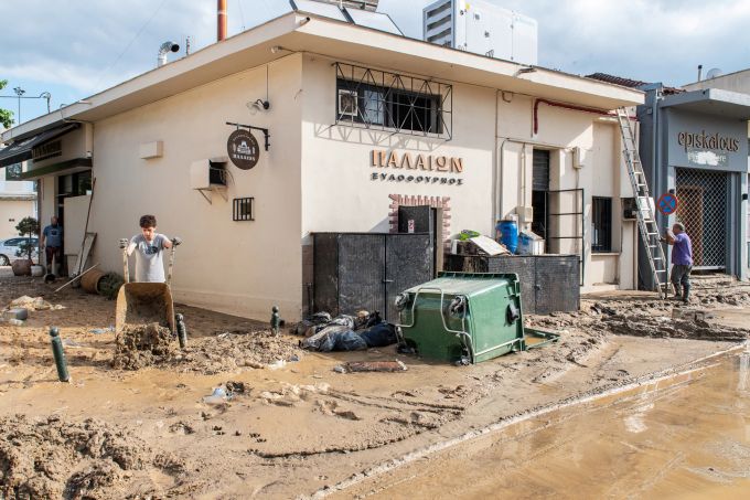 Storm 'Daniel' leaves floods and damage in central Greece
