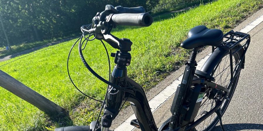 Selbstunfall mit E-Bike