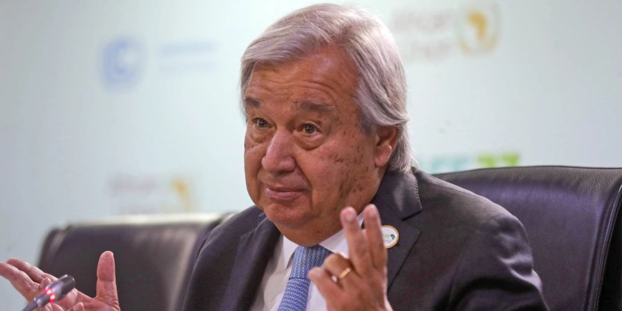 António Guterres Klimagipfel