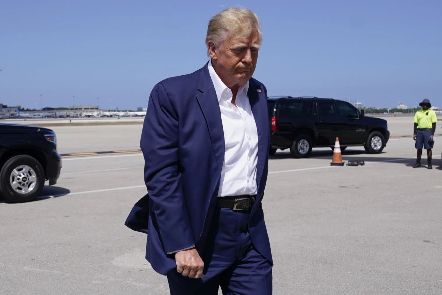 Donald Trump hat seit seiner Zeit im Weissen Haus abgenommen.