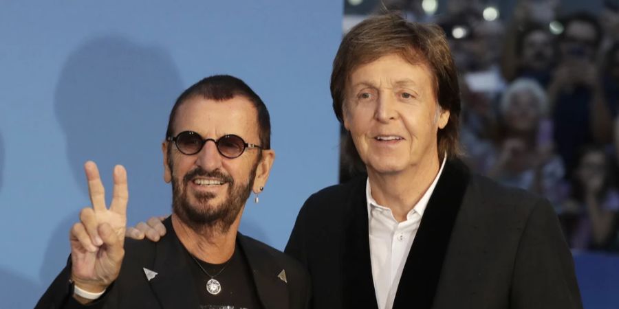 Paul McCartney Ringo Starr