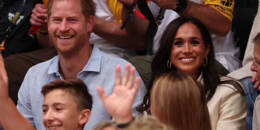 Prinz Harry und Herzogin Meghan bei den Invictus Games 2023 in Düsseldorf.