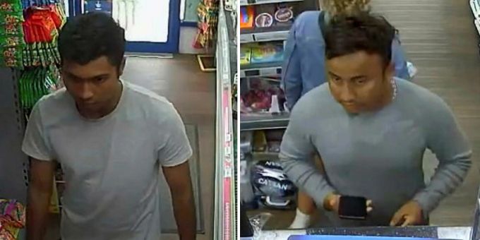 Diese beiden Männer werden in England in Zusammenhang mit einer versuchten Entführung gesucht. entführung
