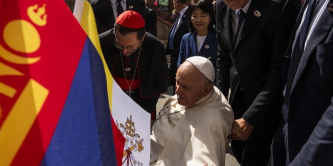 Der Papst befindet sich aktuell in der Mongolei. Papst Franziskus