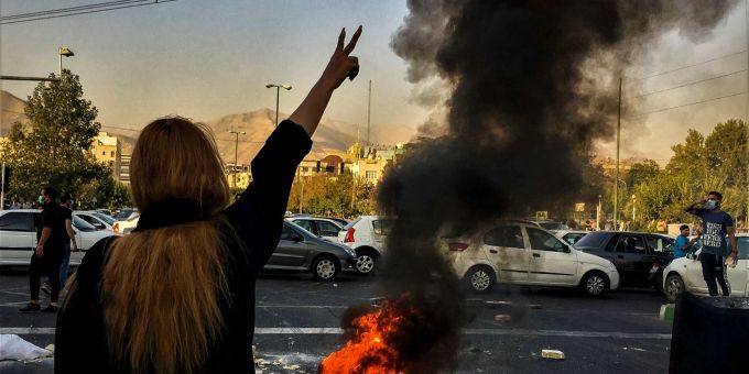 Proteste in Teheran. Iran