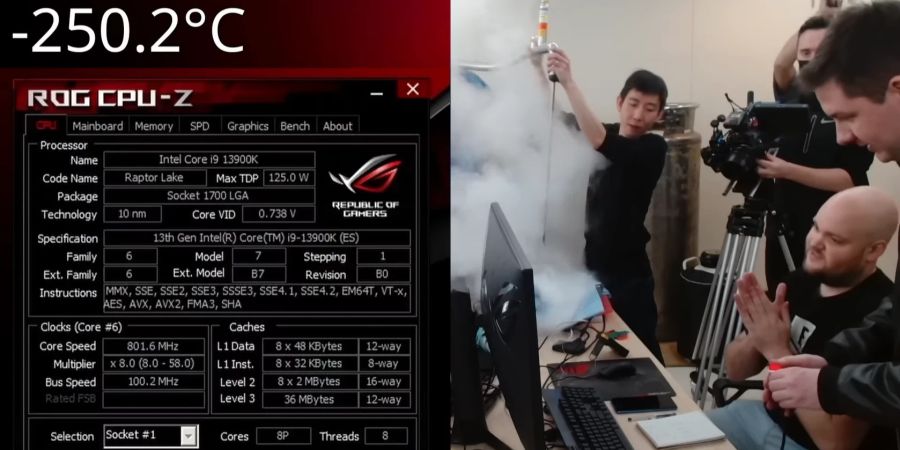 9 GHz Overclocking-Weltrekord