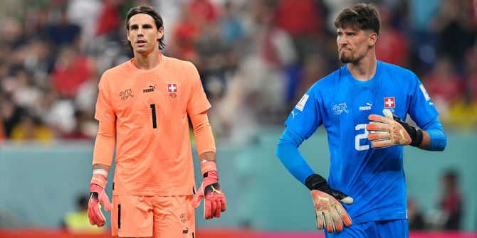 Yann Sommer und Gregor Kobel