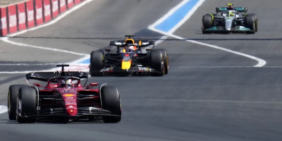 Formel 1 Verstappen Leclerc