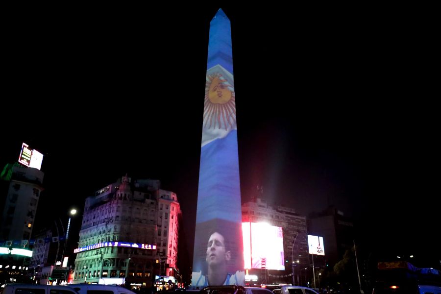 Buenos Aires am Tag des WM-Finals.