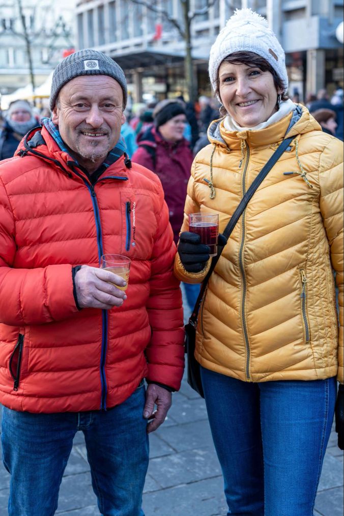 Andreas aus Aadorf besucht Anita in Thun.
