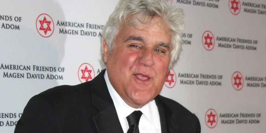 Jay Leno vor dem Unfall mit seinem «alten Gesicht».