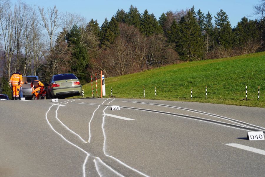 Der Mann blieb bei dem Unfall unverletzt.