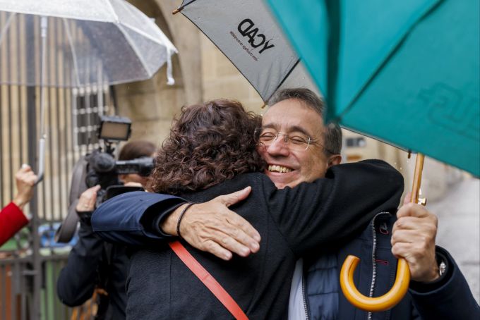 Pascal Broulis zieht in den Ständerat ein. (KEYSTONE/Valentin Flauraud) WAHLEN 2023,