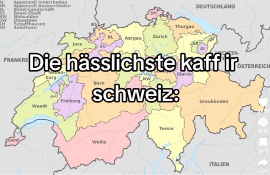 Auf die Liste der «hässlichsten Käffer» schafft es unter anderem Spreitenbach AG.