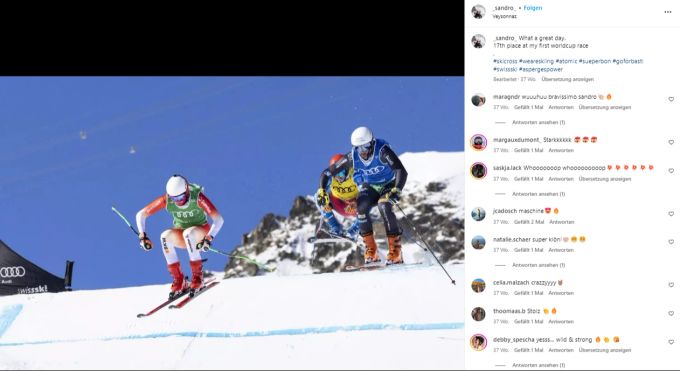 Sandro Lohner wird in Val Thorens in die Weltcup-Saison starten. Sandro Lohner