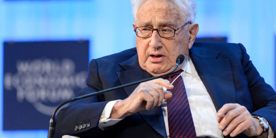 Der ehemalige US-Aussenminister Henry Kissinger ist tot.