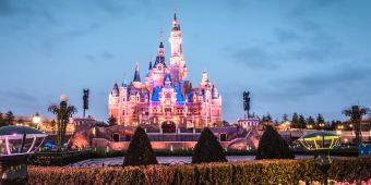 Shanghai Disney Castle.