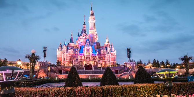 Shanghai Disney Castle.