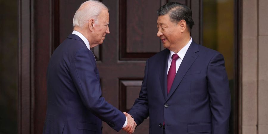 Joe Biden und Xi Jinping