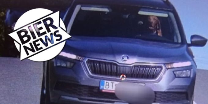 Busse - Slowakische Polizei blitzt Raser – Hund am Steuer!
