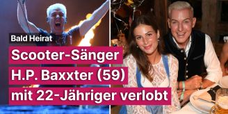 Bald Heirat - Scooter-Sänger H.P. Baxxter (59) mit 22-Jähriger verlobt