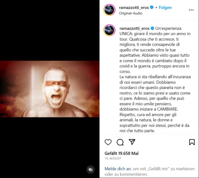 Eros Ramazzotti eros ramazzotti