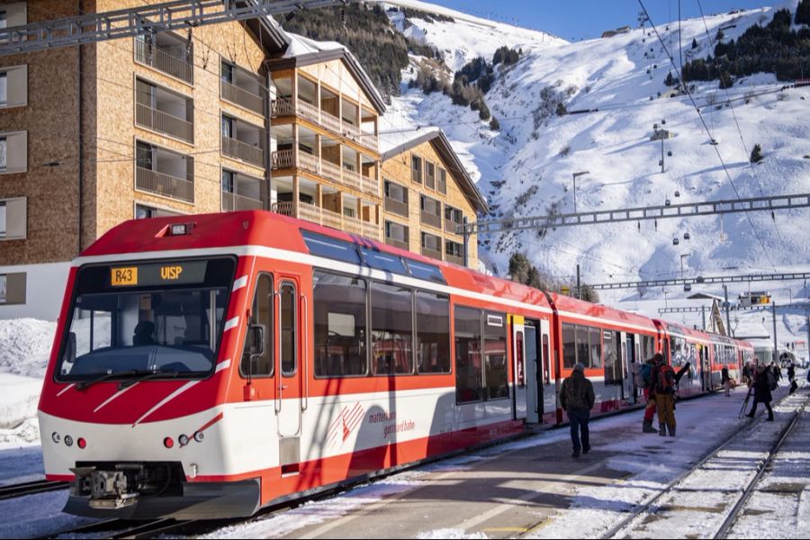 Auch die Matterhorn-Gotthard-Bahn gehört zur BVZ Holding.