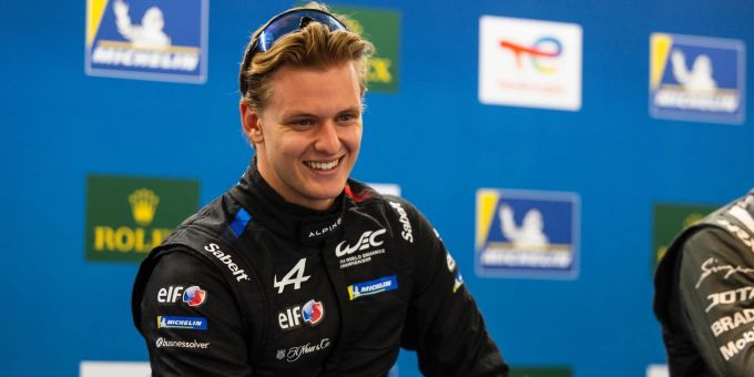 Mick Schumacher kam bei den 24 Stunden von Le Mans nur zu einem kurzen Auftritt. Mick Schumacher Le Mans