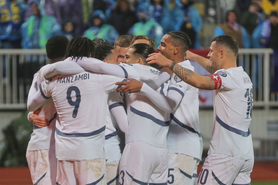 Die Schweizer Nati schliesst die WM-Quali mit einem 1:1 gegen den Kosovo ab.