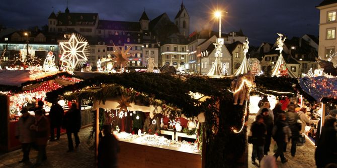 Basel Weihnachtsmarktstände PET Depot