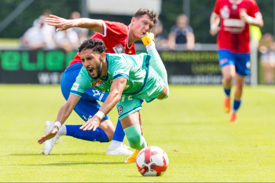 Das Team aus der Promotion League stellt den Tessinern ein Bein.