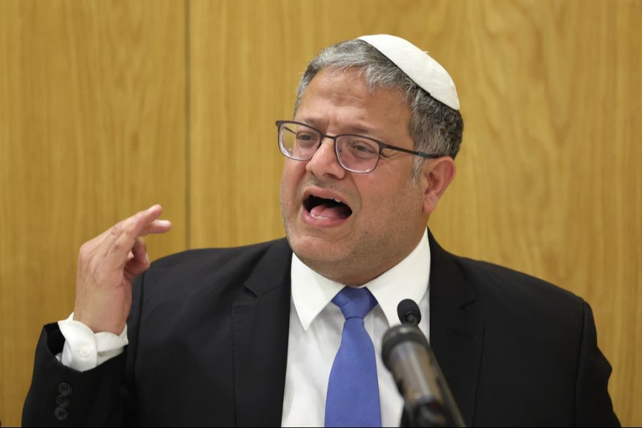 Sicherheitsminister Ben-Gvi Gaza