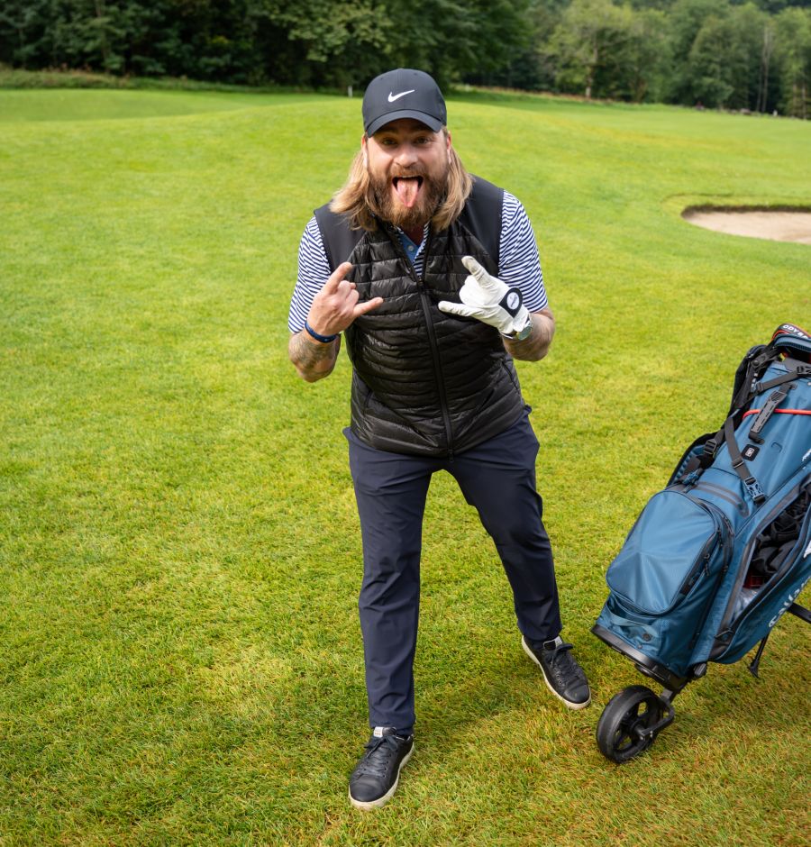 Baschi tritt am Golfturnier des FC Luzerns an.