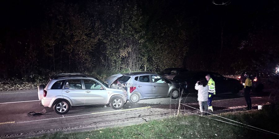 Auffahrkollision Bottmingen