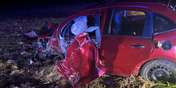 Frontalkollision Etzgen