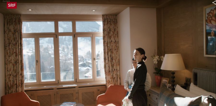 Eins der Zimmer im Place: Hier werden vor allem Decken geklaut.