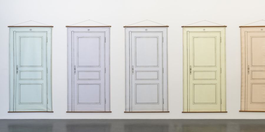 Die Serie «Doorway (Vrata)» von Edita Schubert, zu sehen im Muzeum Susch.