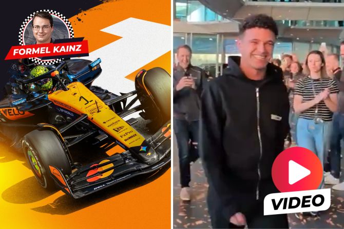 McLaren Norris Formel 1