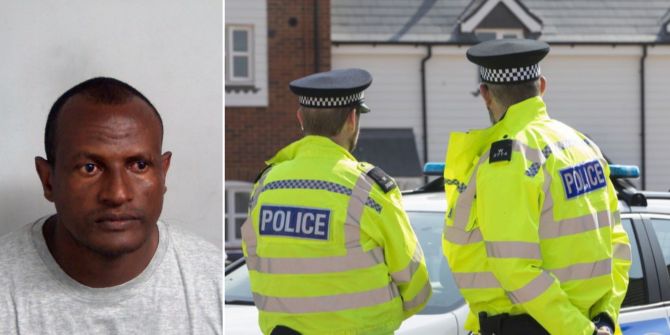 Englische Polizei Sexualstraftäter