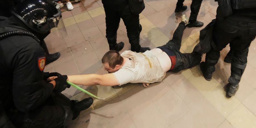 Die Proteste gegen die Regierung eskalieren. (Archivbild)