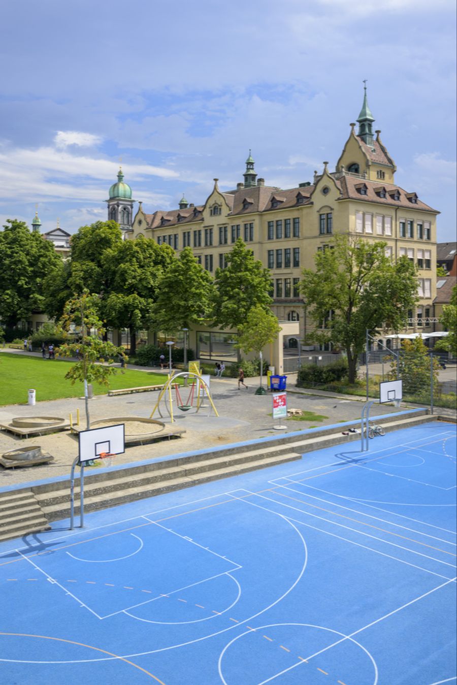 Der betroffene Asylsuchende habe sich zur Tatzeit bei der Dreirosenanlage in Basel befunden. (Archivbild)
